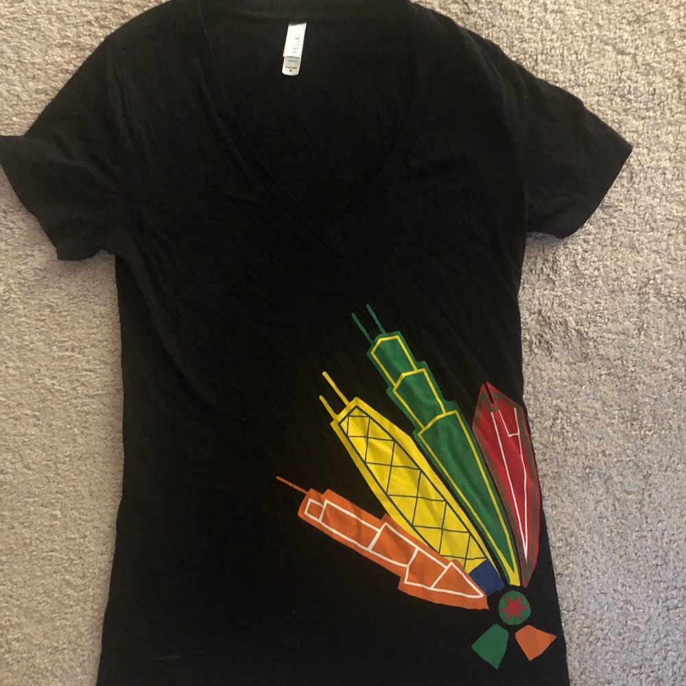 Rare Chicago Blackhawks T-shirt size M